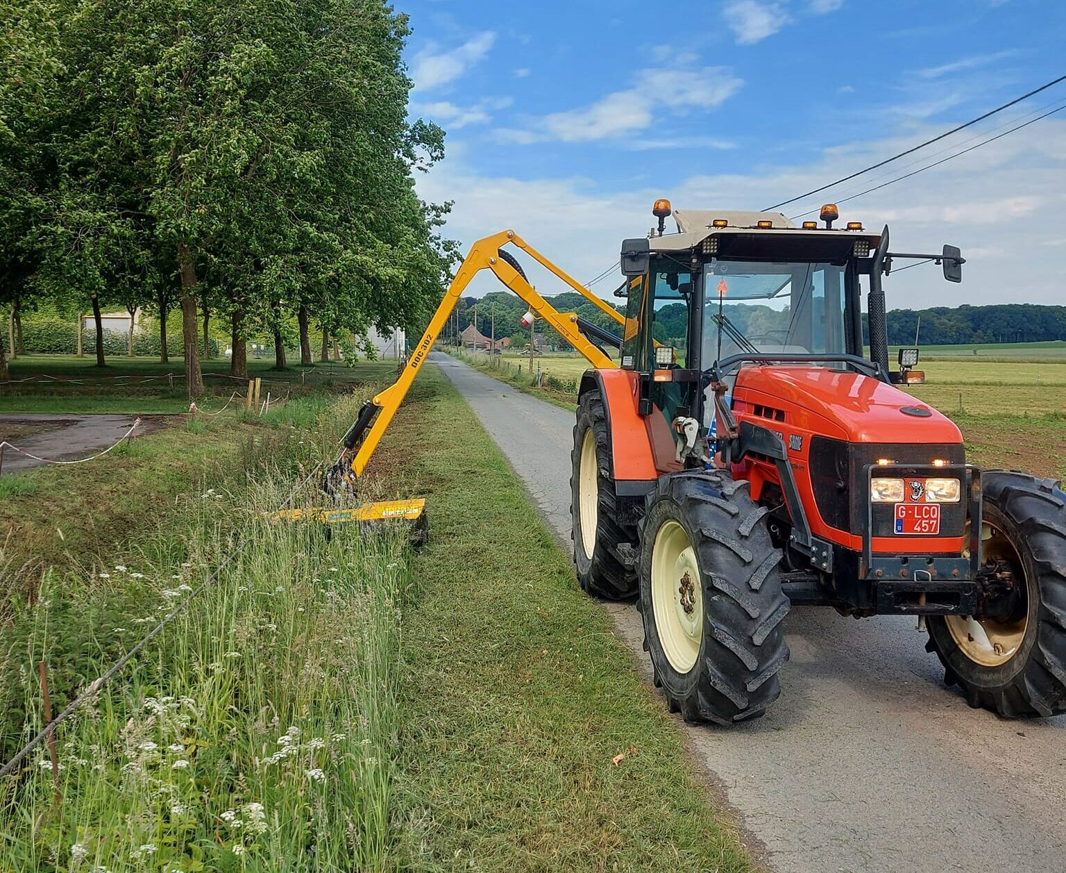 Klepelmaaiers tuinbouw
