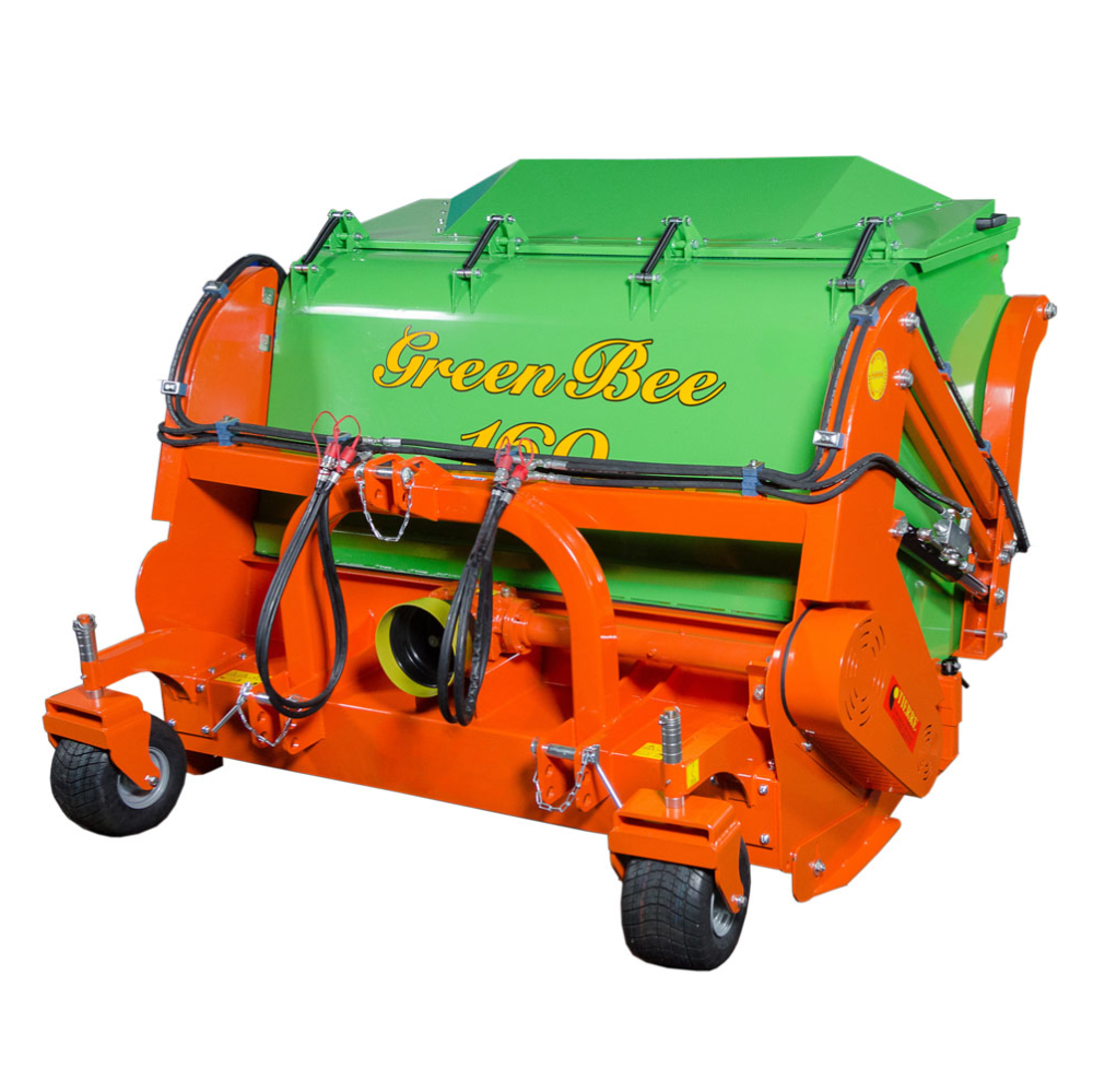 Klepelmaaiers met opvang GREENBEE